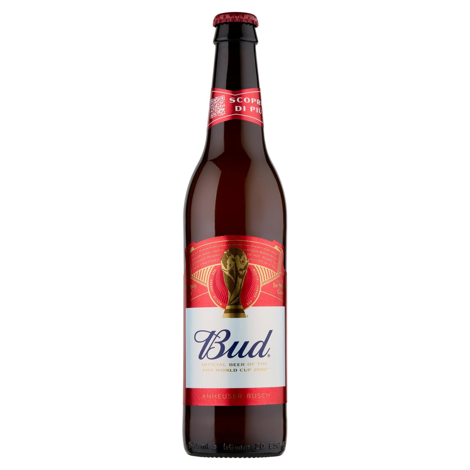 Birra Bud cl50 bott.5%