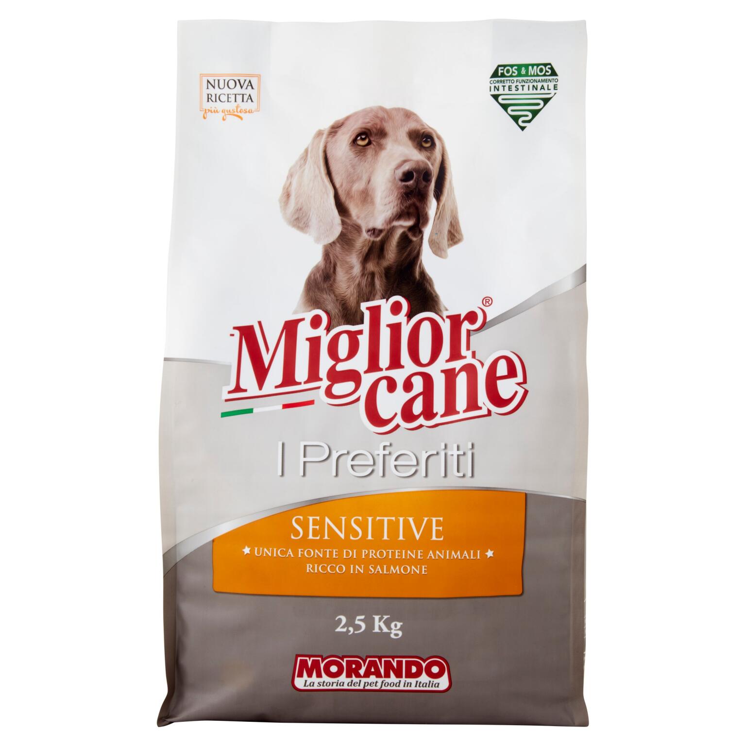 Crocchette I Preferiti Sensitive 2,5Kg Migliorcane Morando