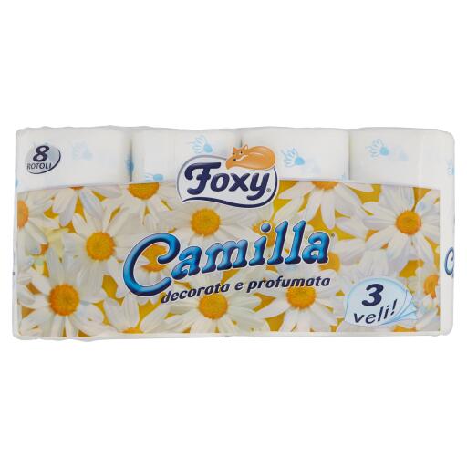Igienica Foxi camilla 8 rotoli 3 veli
