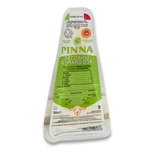 Pecorino Romano Dop 200g naturalmente senza lattosio Pinna