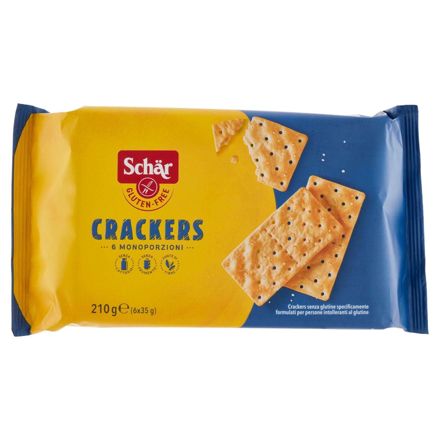 Cracker 210g (6*35g) s\glutine Dr Schar