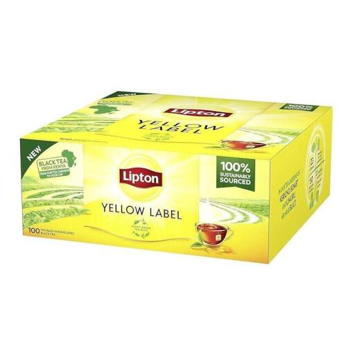 The Lipton yellow label 100 filtri