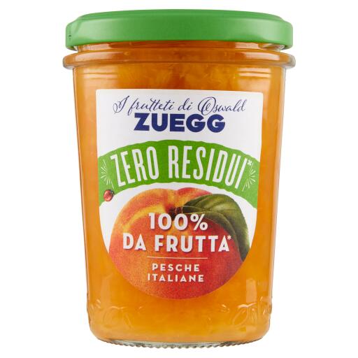 Composta 230g Zero Residui 100% Frutta Pesca      Zuegg