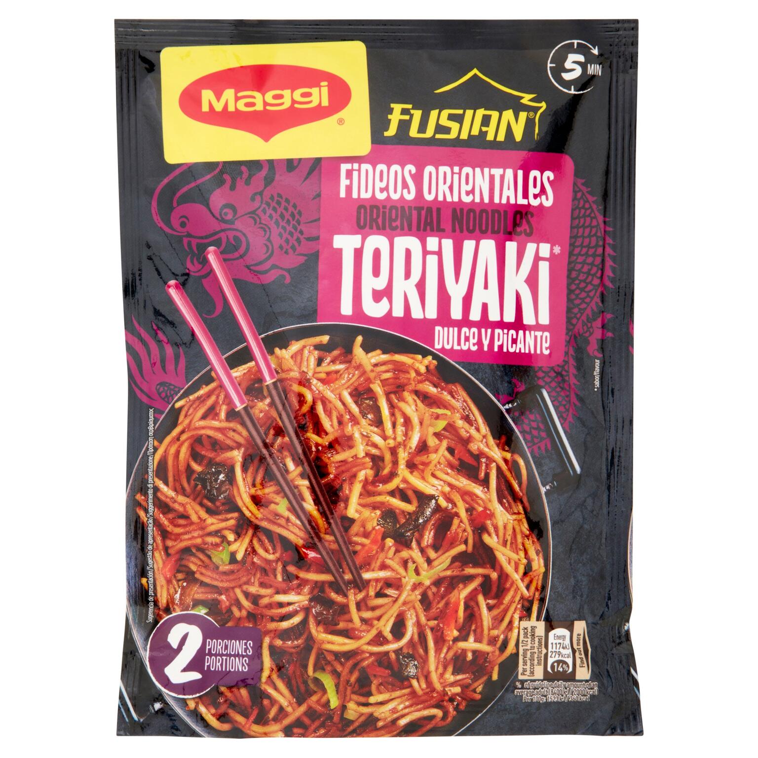 Noodles Maggi Fusian 130g Teriyaki