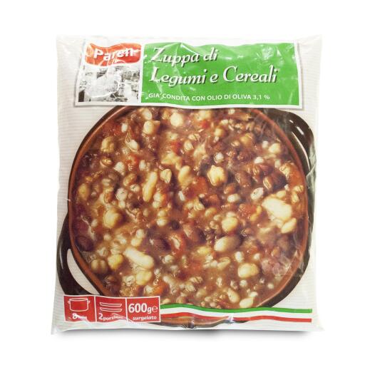Zuppa di cereali e legumi 600g Paren
