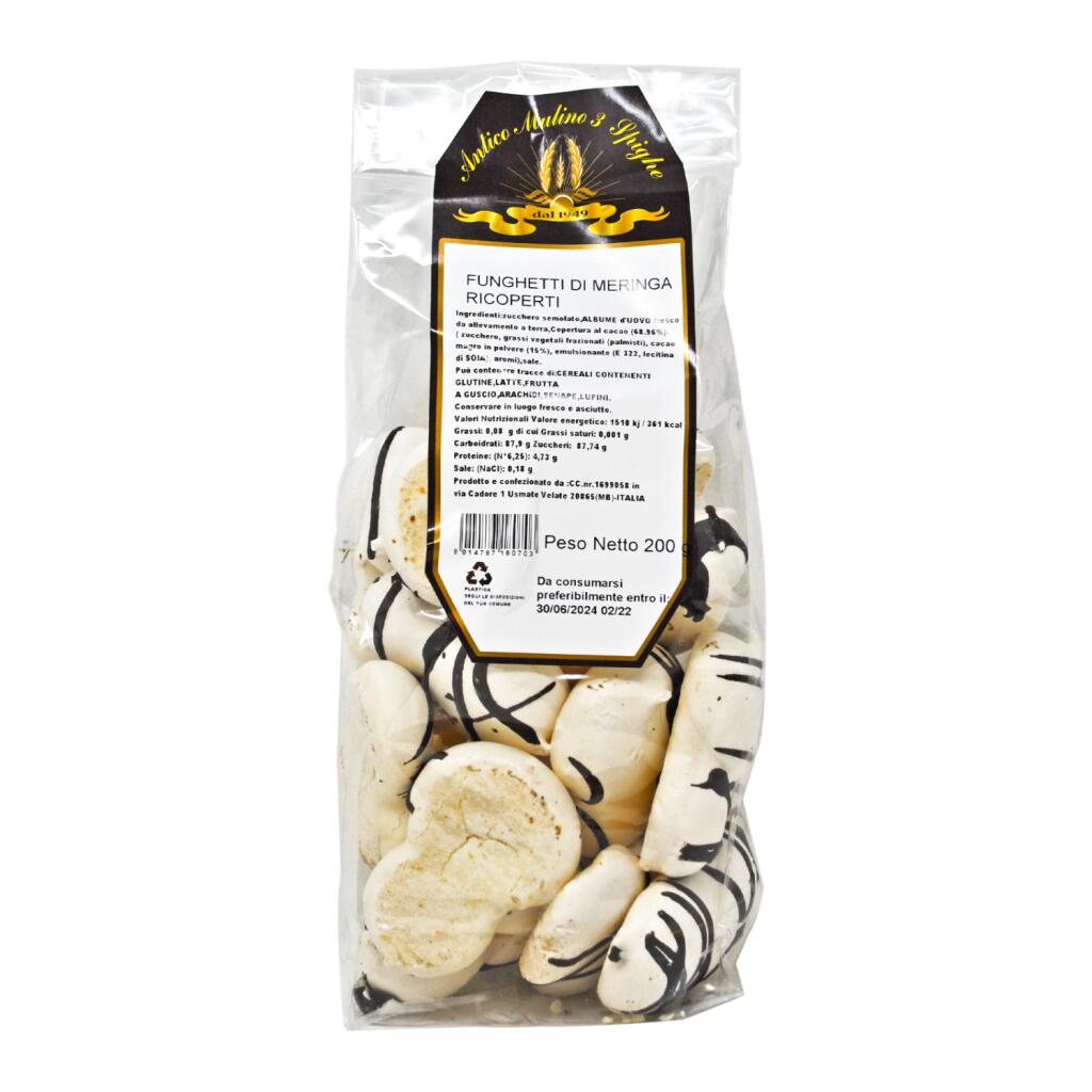 Funghetti di meringa 200g Antico Mulino 3 Spighe
