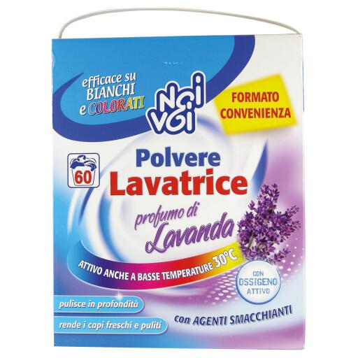Noi&Voi Polvere Lavatrice 60 Lavaggi Lavanda