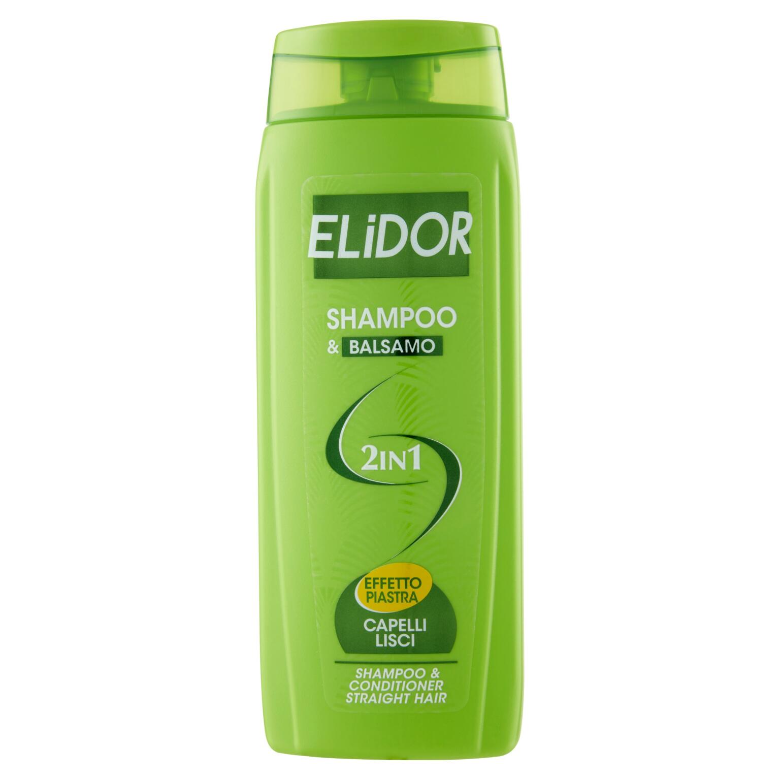 Shampoo & balsamo per capelli lisci da 250ml Elidor