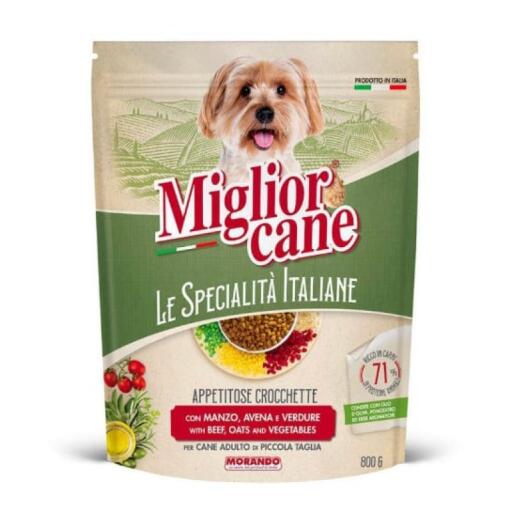 Migliorcane mini croccantini da 800g Manzo e avena