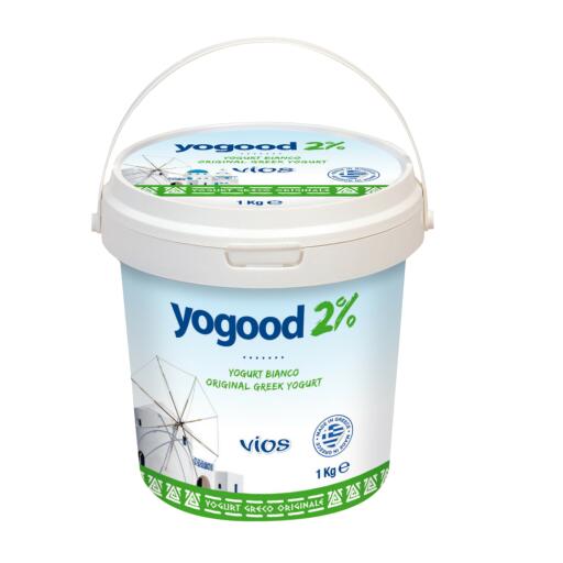 Yogurt Greco Bianco 2% 1kg Yogood Holycon