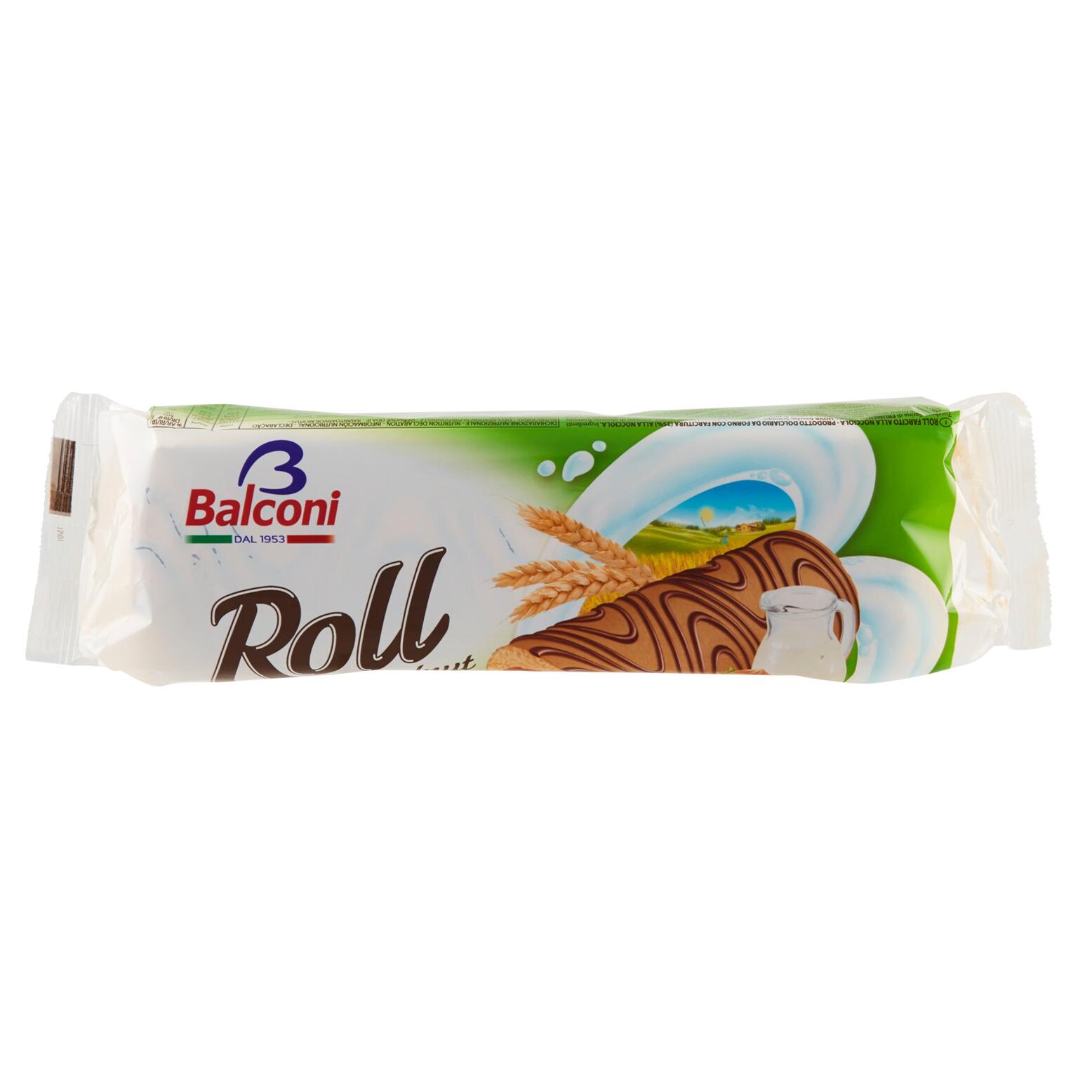 Roll nocciola 250g Balconi