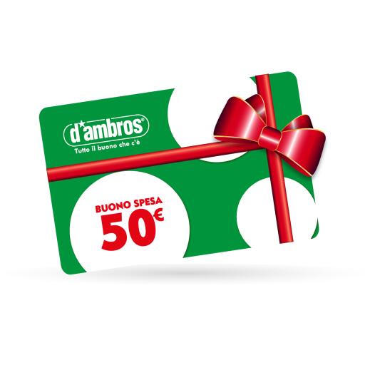 Gift Card 50€ scalabile