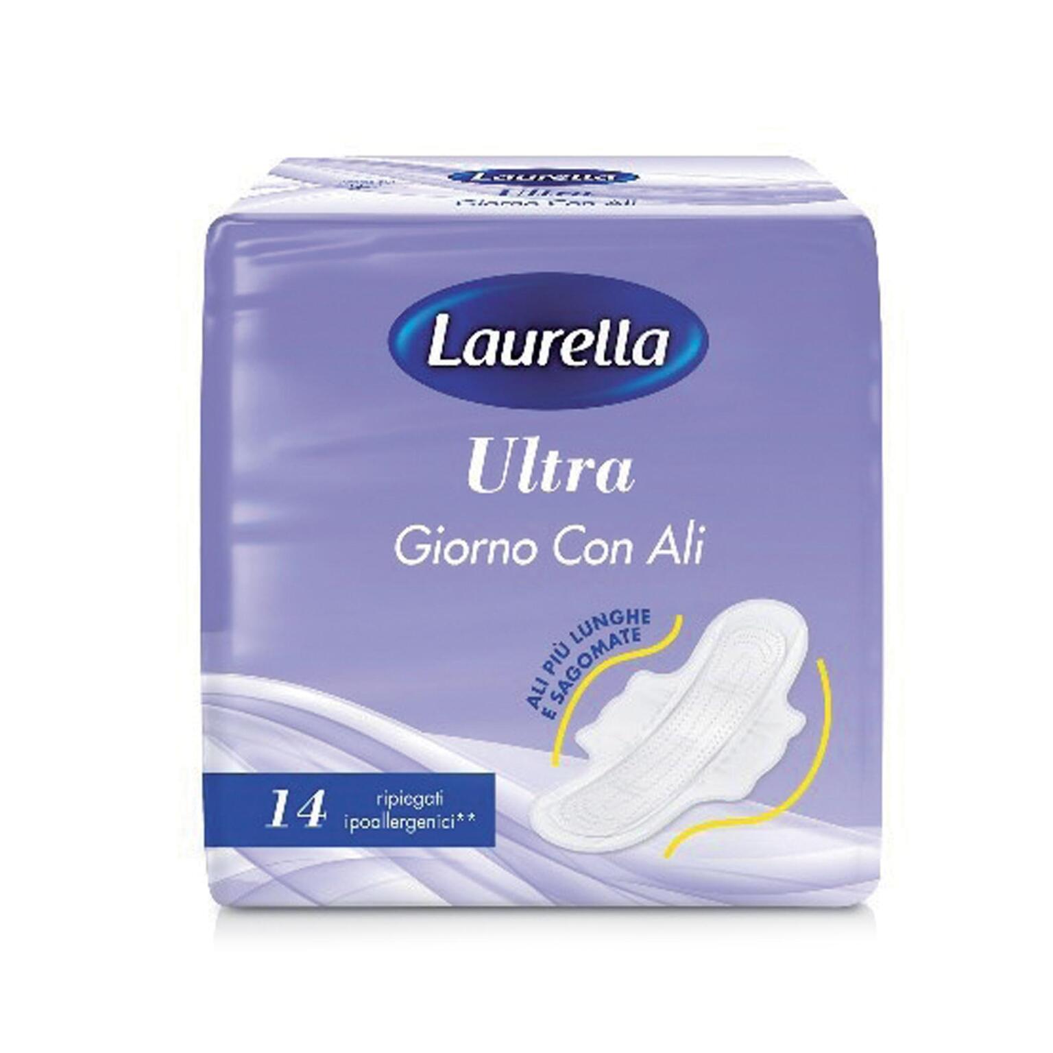 Assorbenti ultra con ali giorno 14 pezzi Laurella