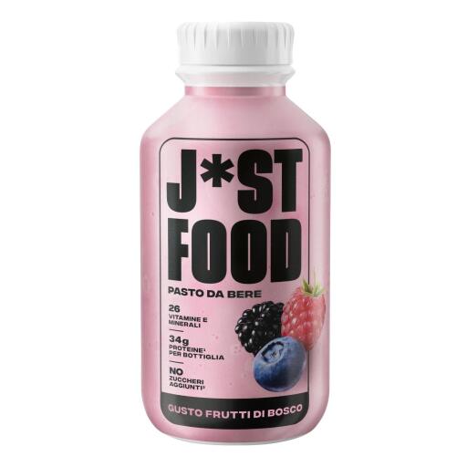 Latte Proteico J*st Food ai Frutti di Bosco da 500ml Muller