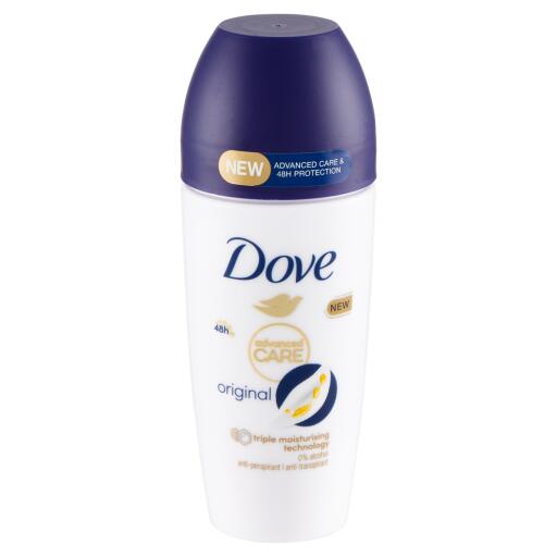 Deodorante Roll-on Advanced care Original da 50ml Dove