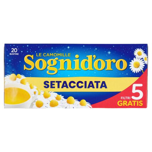 Camomilla setacciata 20 filtri 33,4g Sogni d'Oro