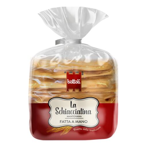 Schiacciatina fatta a mano Bottoli da 360g