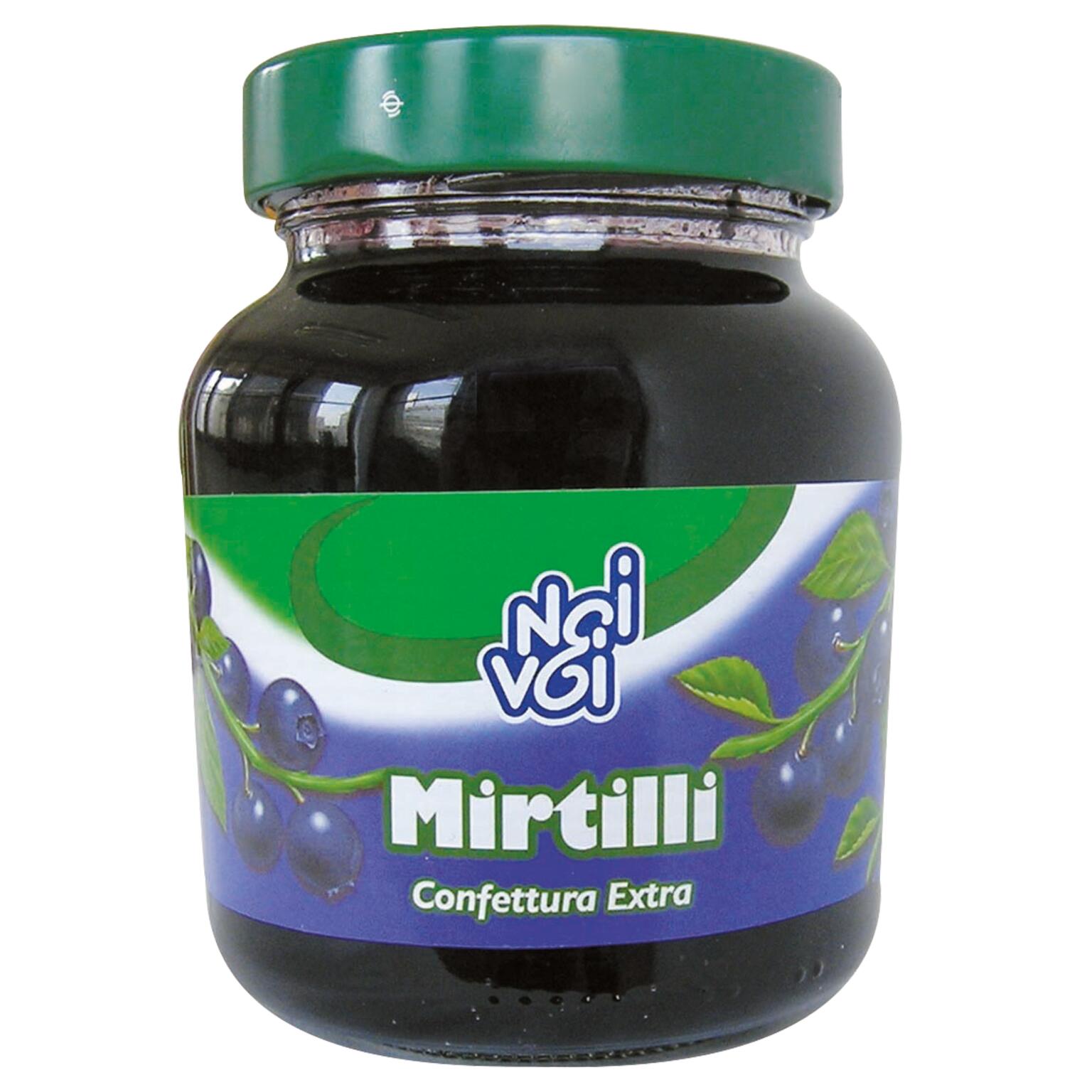 Confettura mirtilli 370g Noi&Voi