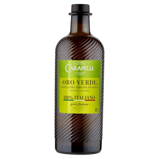 Olio extra vergine 100% oro verde italiano 1L Carapelli