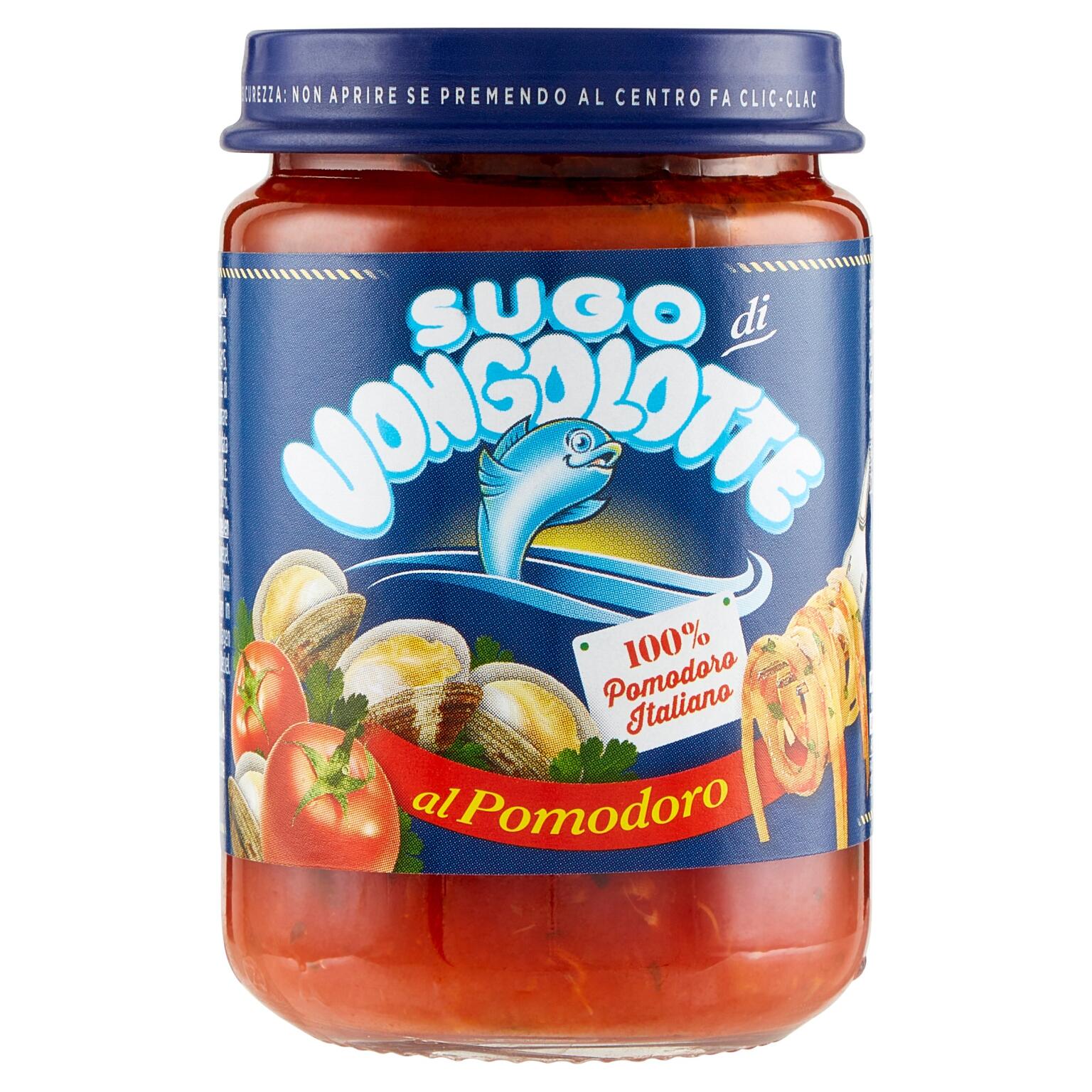 Sugo di vongolotte al pomodoro 130g L'Isola D'Oro