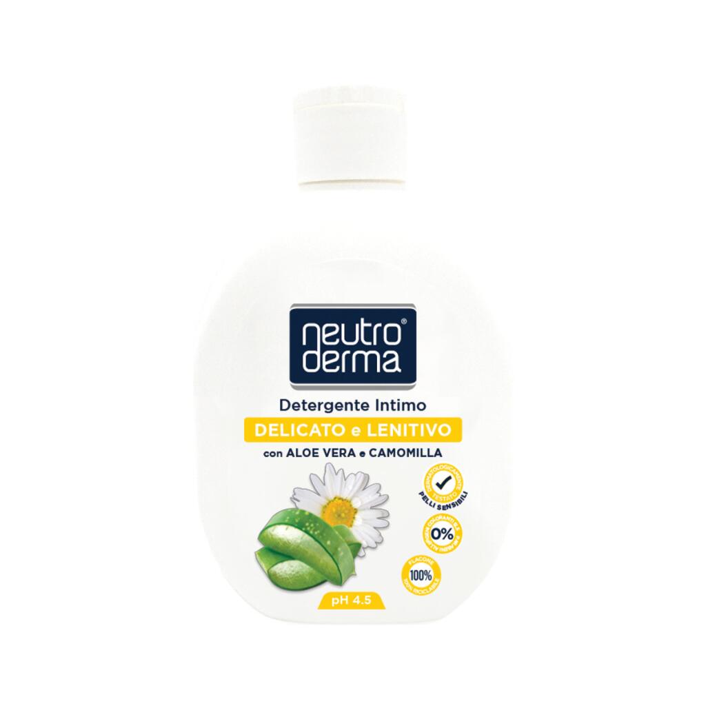 Detergente intimo aloe vera e camomilla delicato e lenitivo 250ml Neutroderma