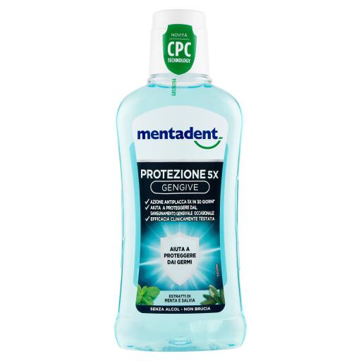 Collutorio protezione gengive senza alcool 400ml Mentadent