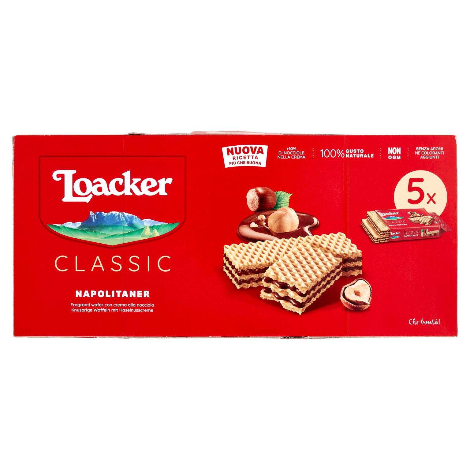 Wafer 5x45g napolitaner Loacker