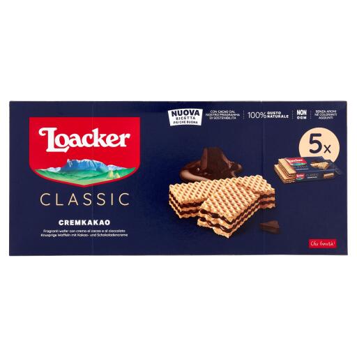 Wafer 5x45g cremkakao Loacker