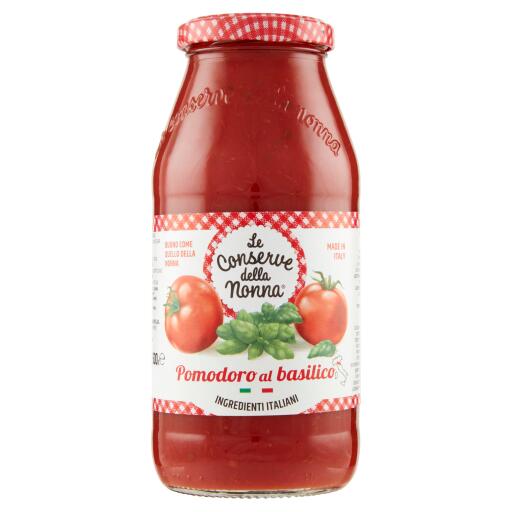 Pomodoro al basilico 500g Le conserve della nonna