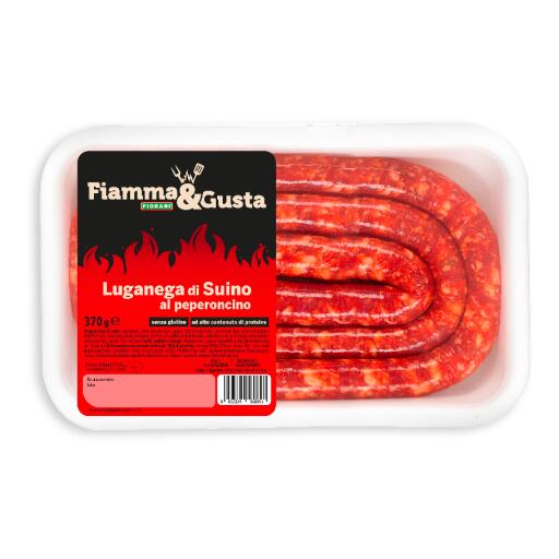 Luganega di Suino al Peperoncino 370g Atm