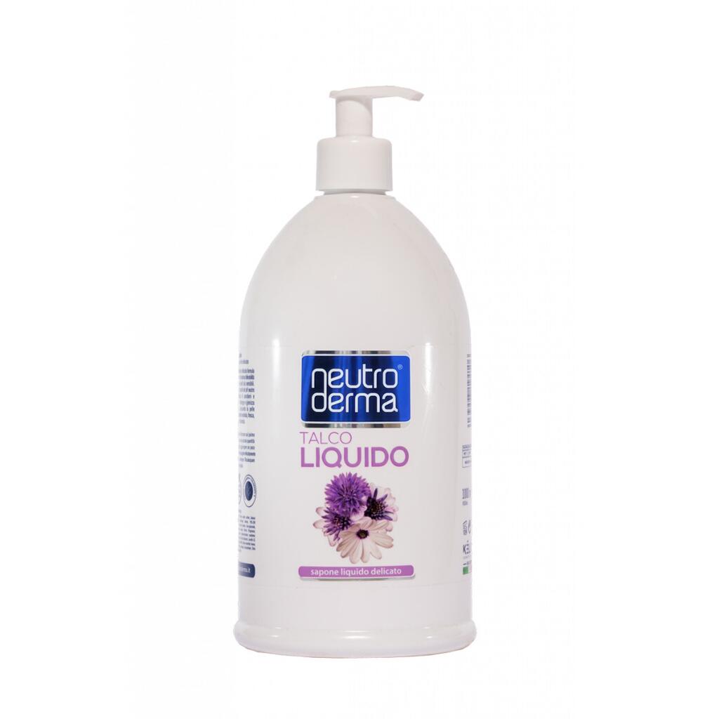 Sapone liquido talco liquido delicato 1 litro, Neutroderma