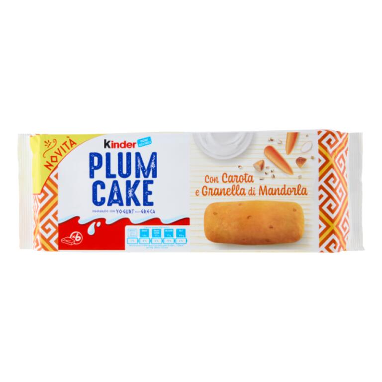 Plumcake carota kinder da 198g