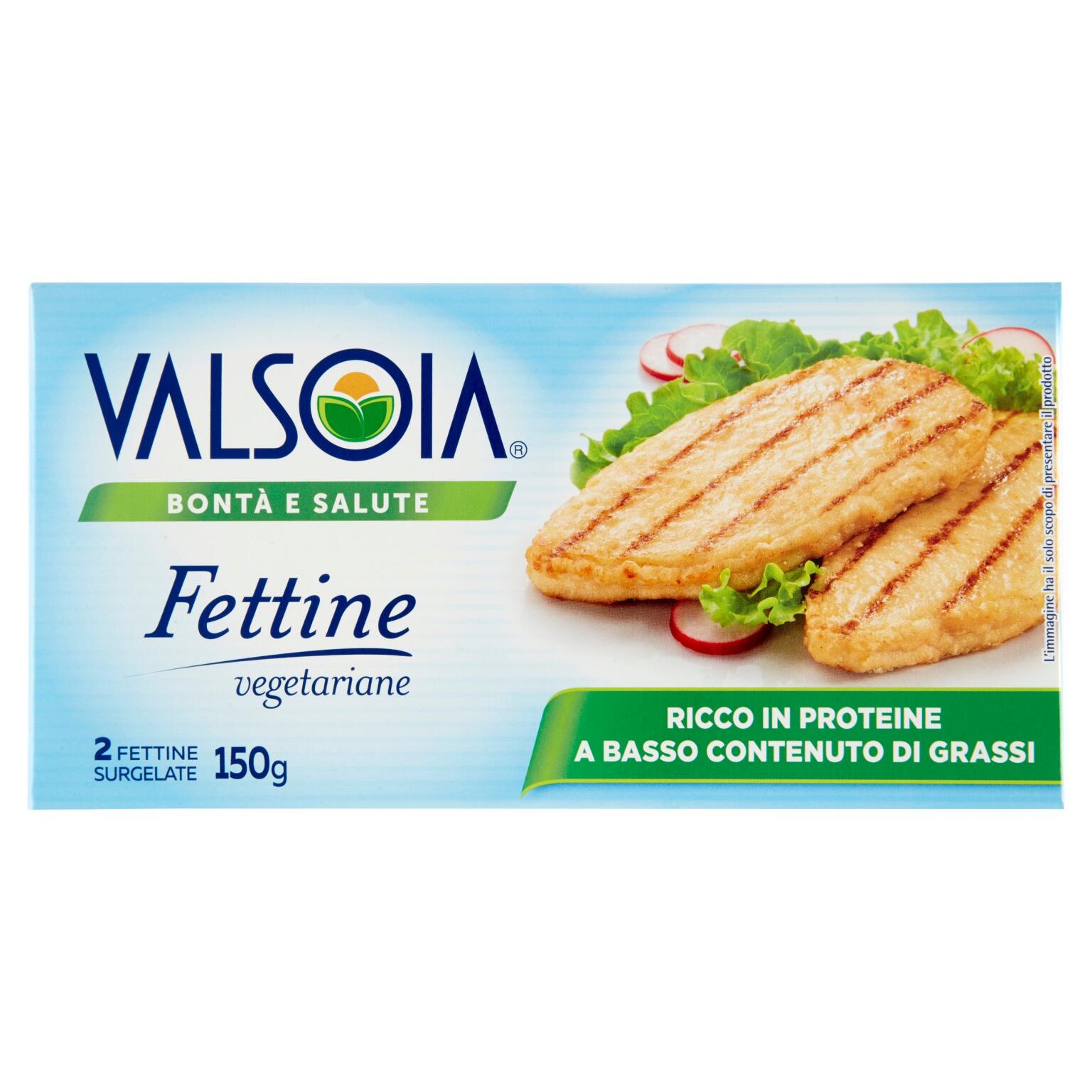 Fettine vegetali surgelate 2x75g Valsoia