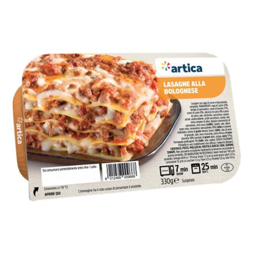 Lasagne alla Bolognese 330g Artica