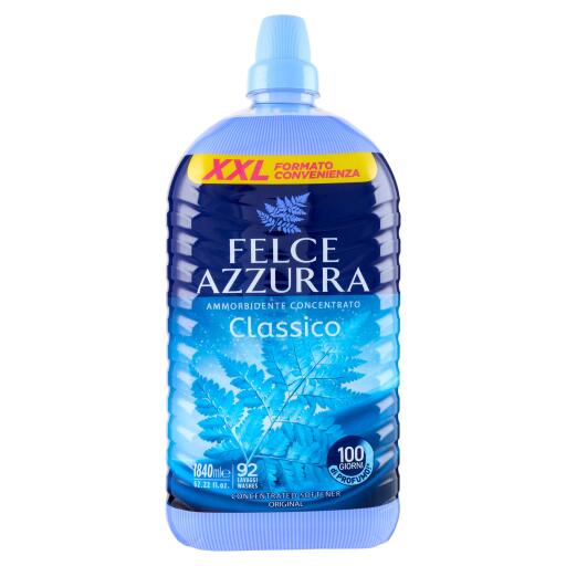 Ammorbidente concentrato XXL classico 92 lavaggi 1840ml Felce Azzurra