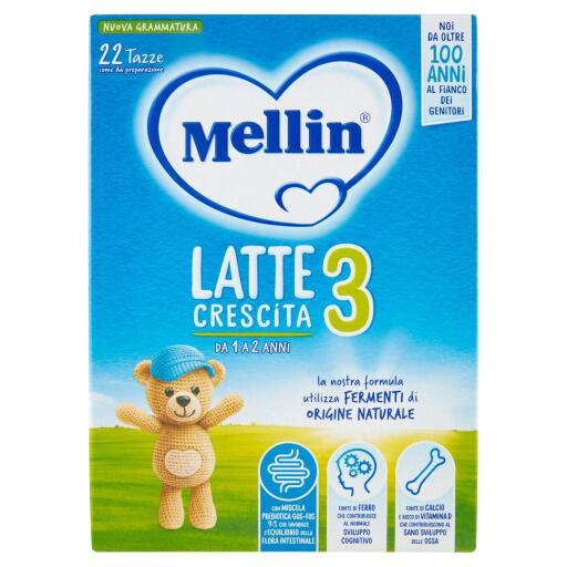 Latte in polvere 3 770g Mellin