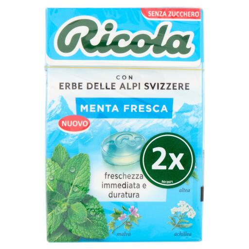 Caramelle menta fresca 2x50g Ricola