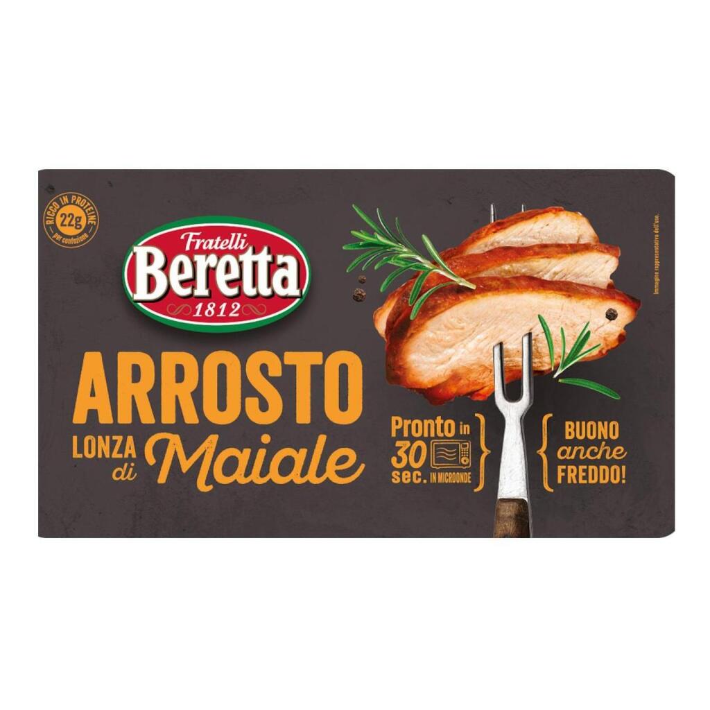 Lonza di maiale arrosto 100g Beretta