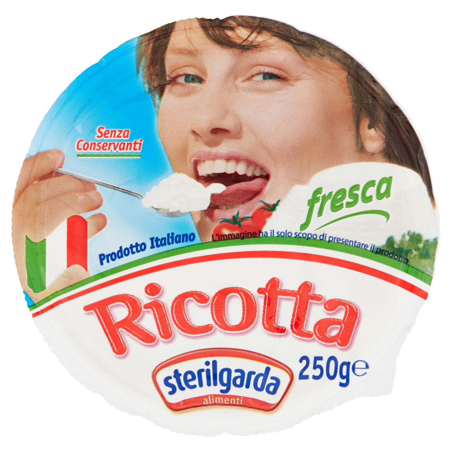 Ricotta Classica di latte vaccino 250g Sterilgarda