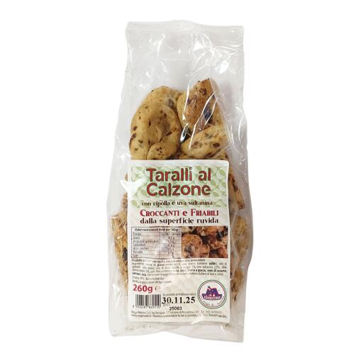 Taralli al calzone alta qualità da 260g Mago Merlini