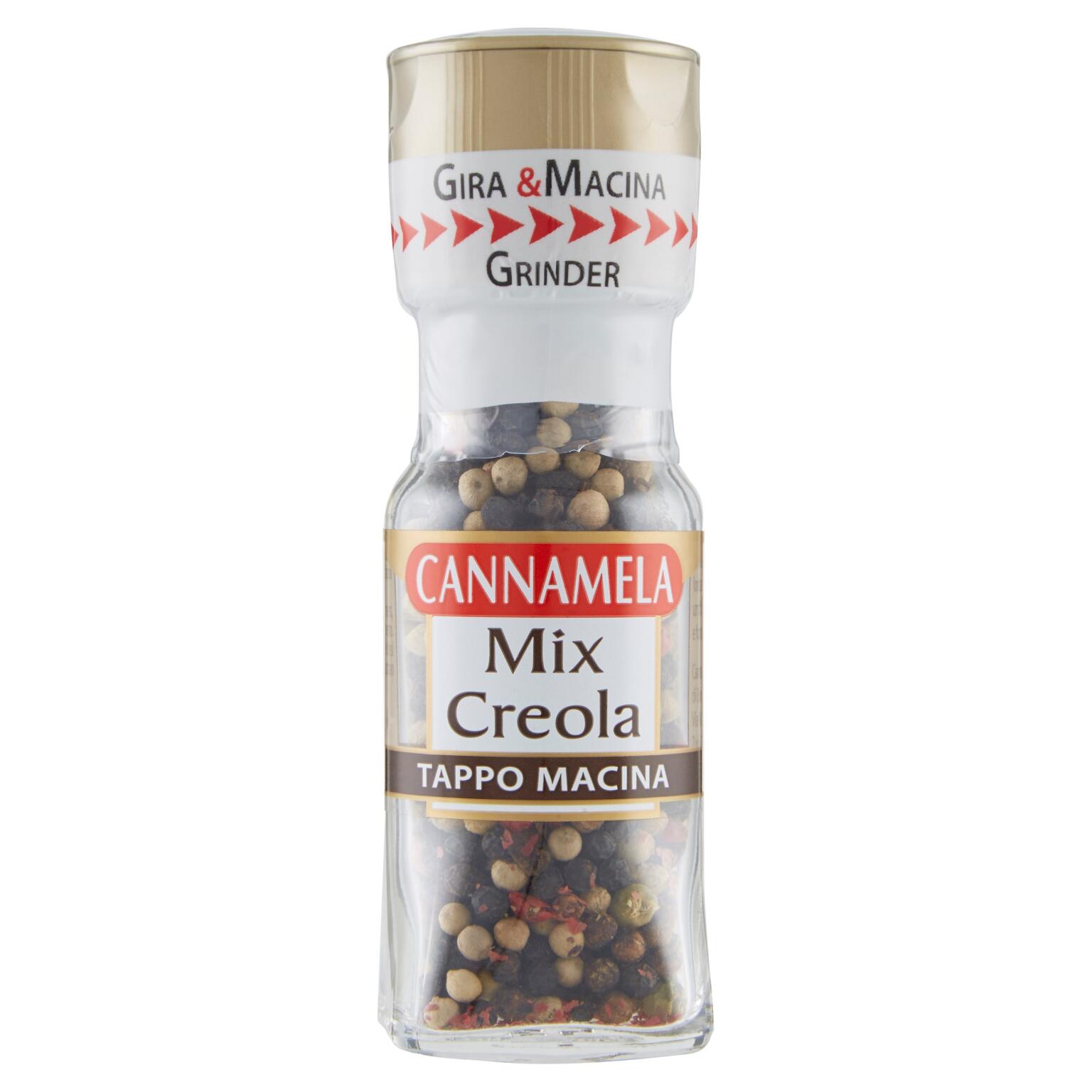 Pepe grani mix creola tappomacina 25g Cannamela