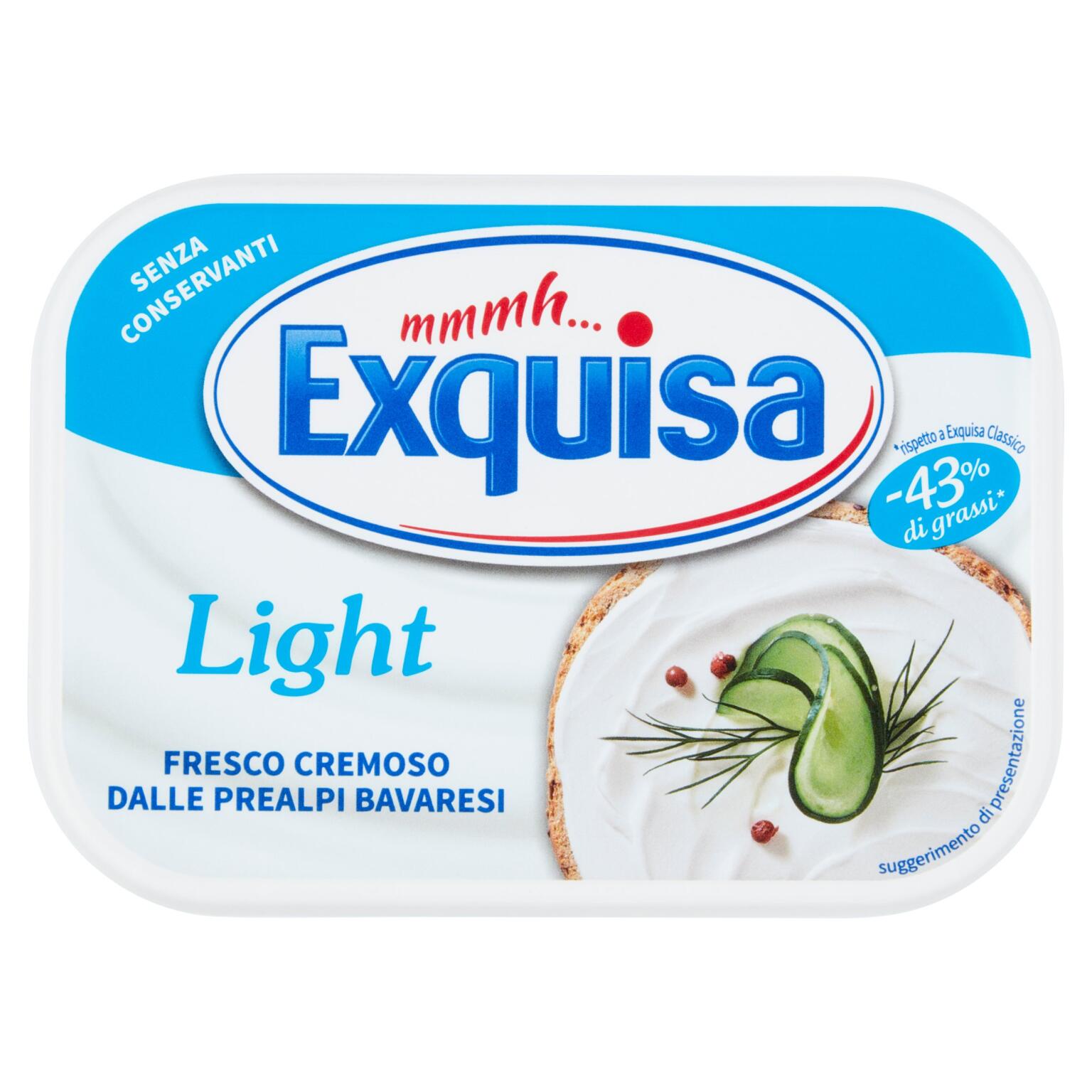 Latticino fresco light 175g Exquisa