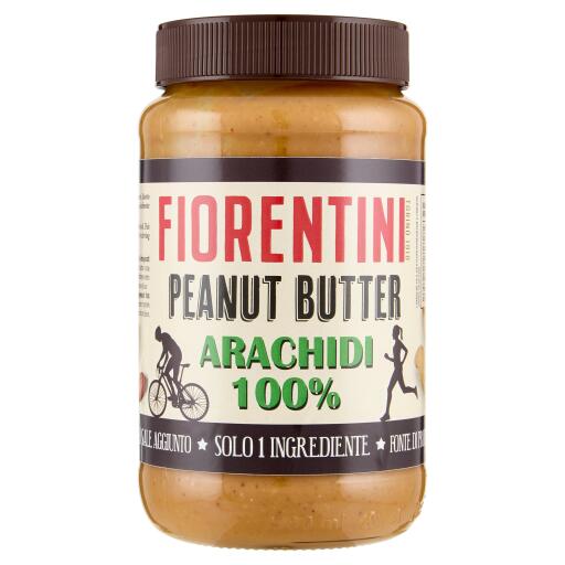 Peanut butter 100% senza olio di palma da 500g