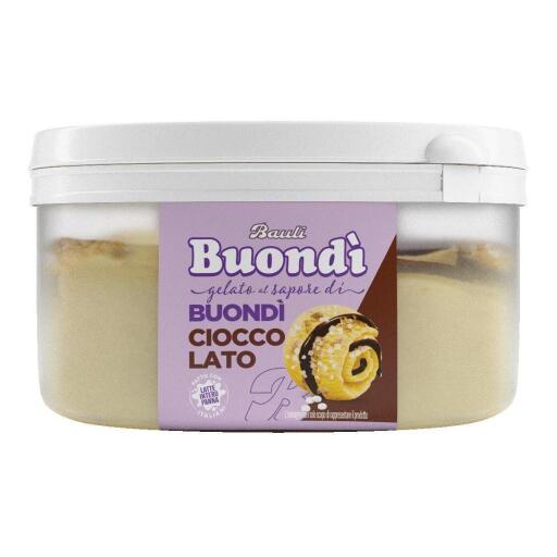 Vaschetta Gelato al gusto di Buondì al Cioccolato 200g