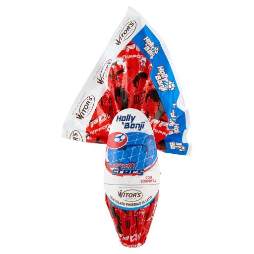 Uovo di cioccolato al latte Holly-Benji 240g