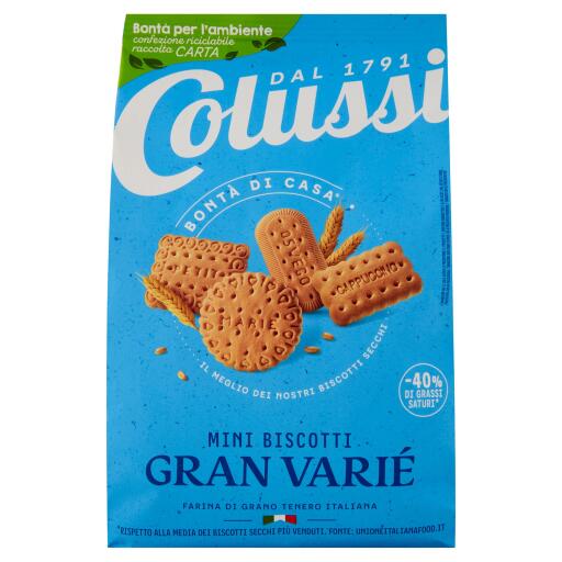 Biscotti gran variè 650g Colussi