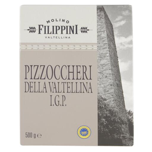 Pizzoccheri della Valtellina I.G.P. 500G Molino Filippini