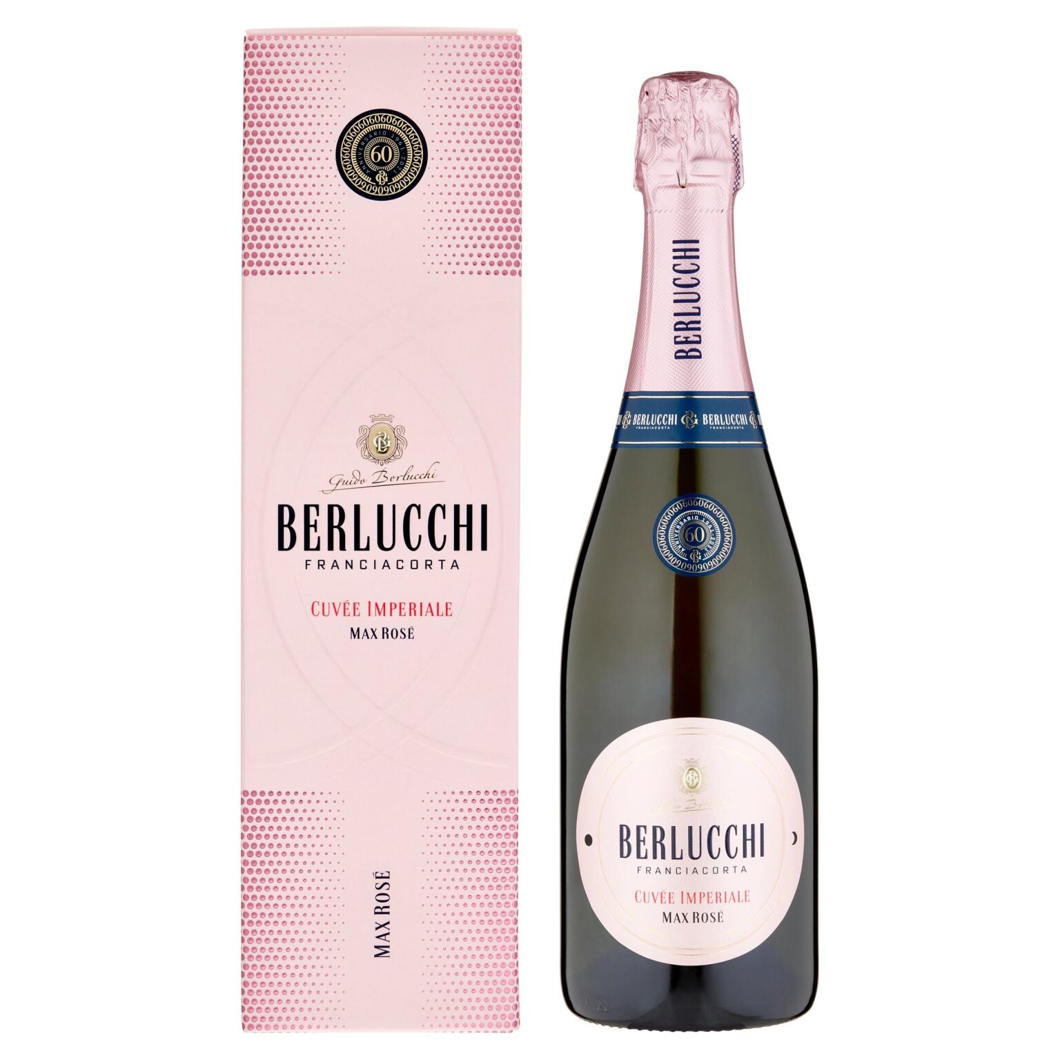 Spumante Berlucchi rosé DOCG con astuccio 75cl    Franciacorta