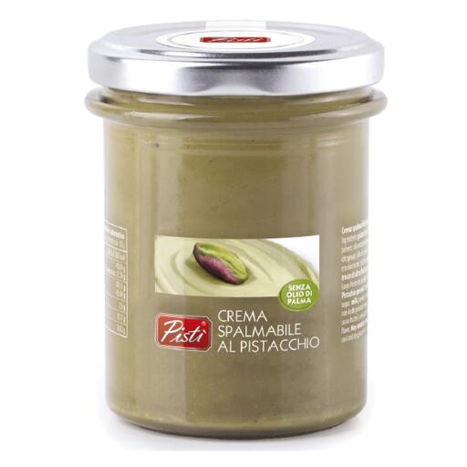 Crema spalmabile al pistacchio senza olio di palma 200g Pistì