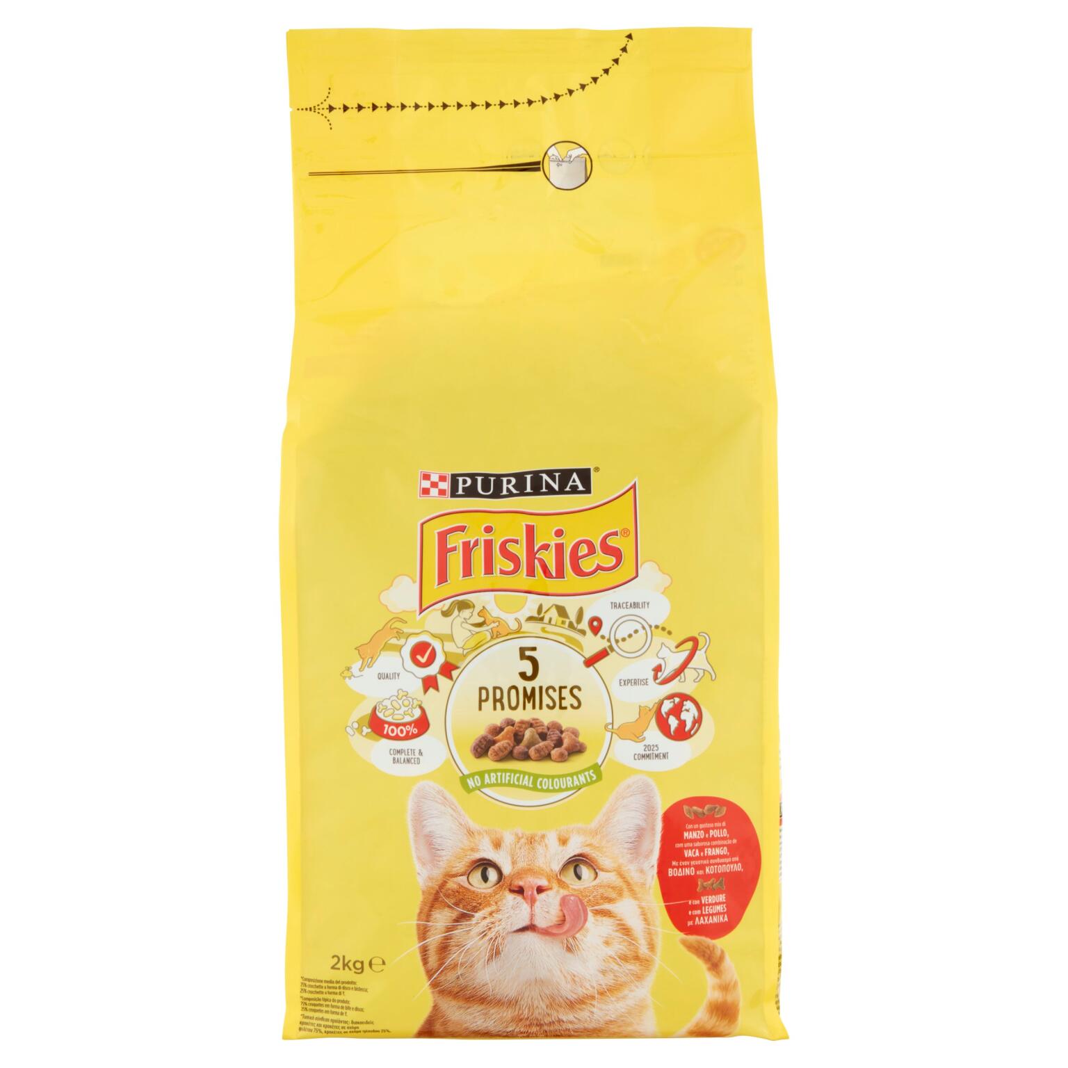 Friskies Gran Menù manzo/pollo/verdure 2kg